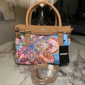 Desigual Women's Mexican Cards Shoulder & Handbag